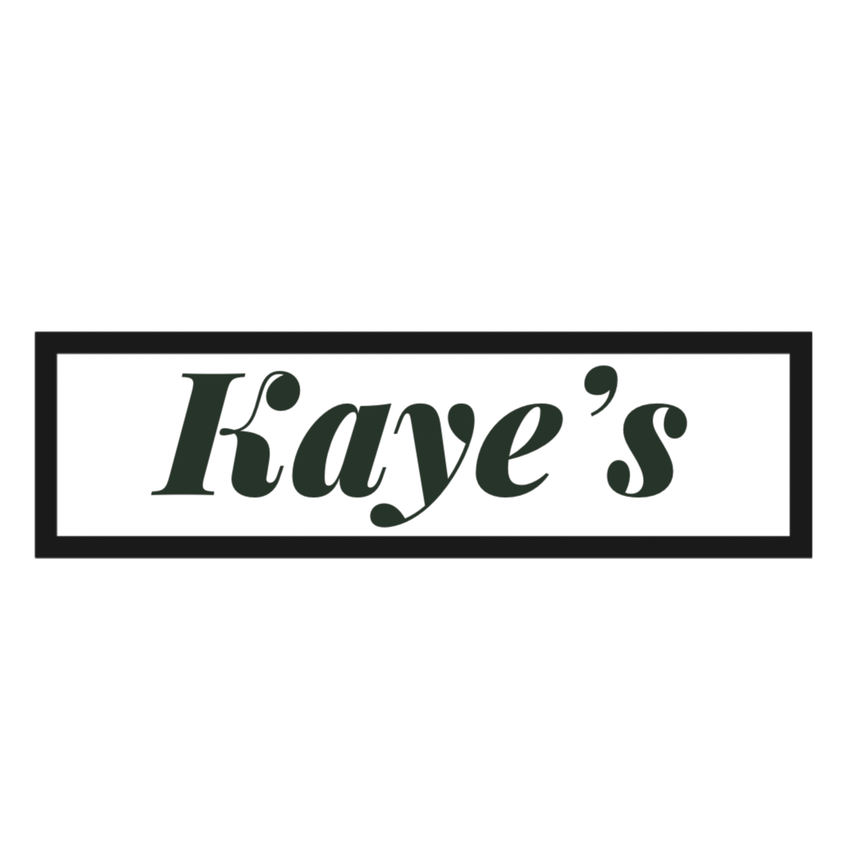 BOOK NOW! - Kaye's